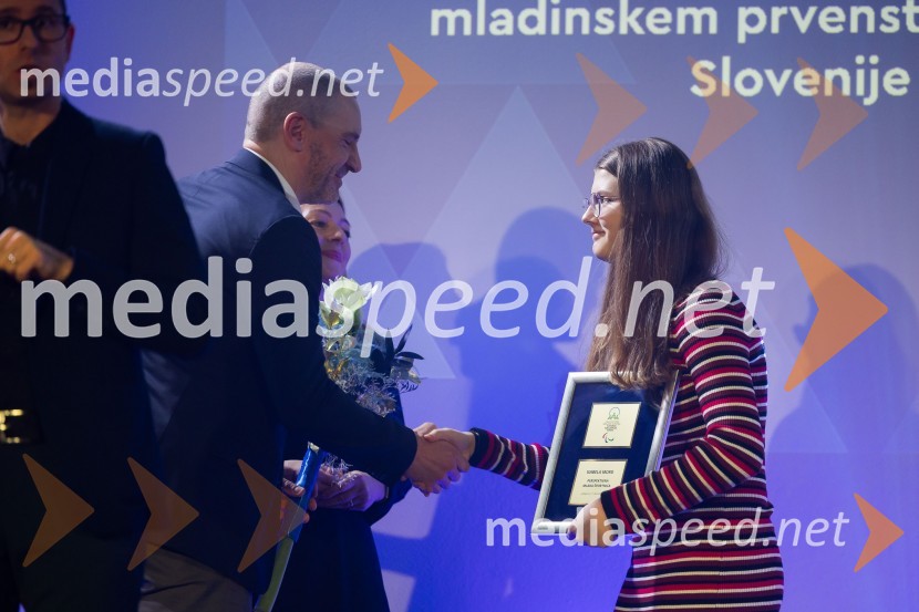  Marko Horvat,  vodja prodaje, Lidl Slovenija;  Isabela Mord, gluha atletinjaParašportnik leta 2024