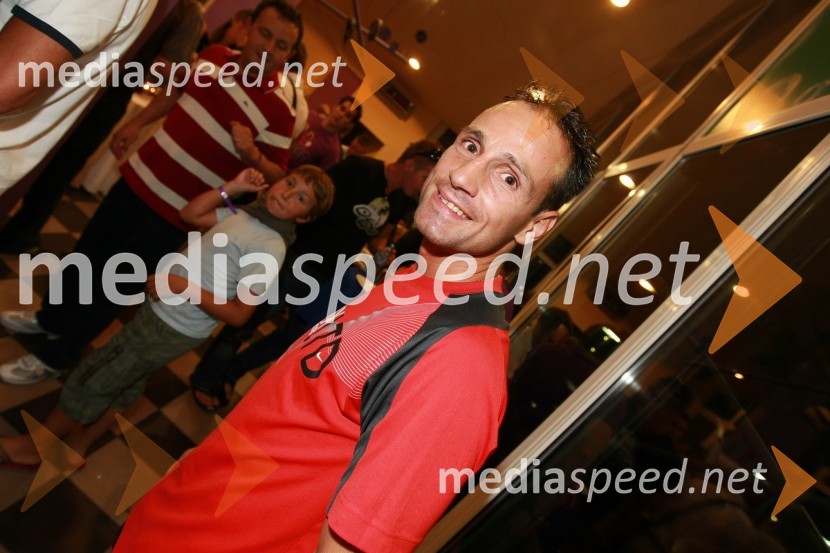 Tomaž Barada, taekwondoist in kickboksarPovratna tekma 2. kroga kvalifikacij za Ligo prvakov, NK Maribor - FC Wit Georgia