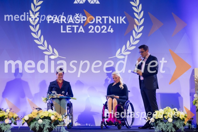   Živa Lavrinc, paralokostrelka;   Mateja Pintar Pustovrh, slovenska paranamiznoteniška igralka;  Saša  Jerković, novinarParašportnik leta 2024