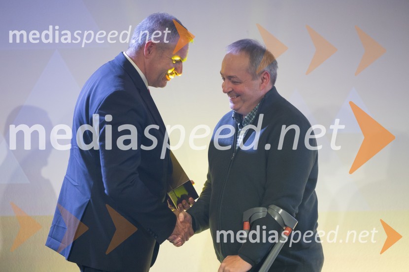 mag. Dejan  Židan, državni sekretar na Ministrstvu za gospodarstvo, turizem in šport;   Franček  Gorazd Tiršek, slovenski paraolimpijec in strelecParašportnik leta 2024