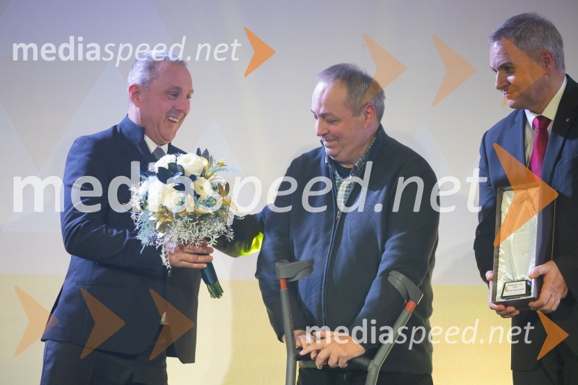   Damijan Lazar,  predsednik, Zveza za šport invalidov Slovenije;   Franček  Gorazd Tiršek, slovenski paraolimpijec in strelec; mag. Dejan  Židan, državni sekretar na Ministrstvu za gospodarstvo, turizem in športParašportnik leta 2024