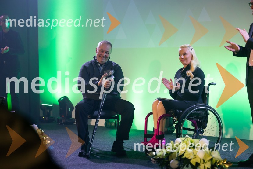   Franček  Gorazd Tiršek, slovenski paraolimpijec in strelec;   Mateja Pintar Pustovrh, slovenska paranamiznoteniška igralkaParašportnik leta 2024