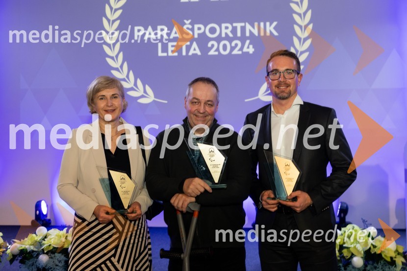  Andreja Gorjup;   Franček  Gorazd Tiršek, slovenski paraolimpijec in strelec;  ... Parašportnik leta 2024