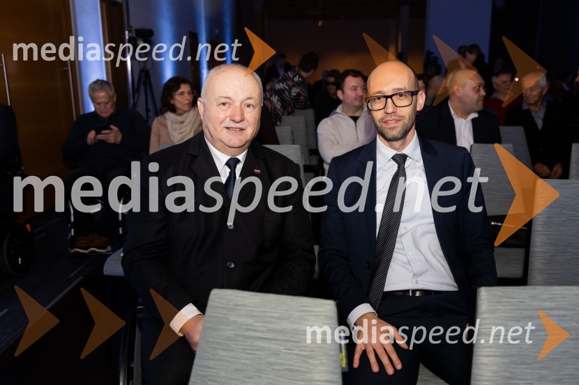  Danijel Kastelic, član Državnega sveta Republike Slovenije;  Luka Steiner, predsednik, Smučarska zveza SlovenijeParašportnik leta 2024