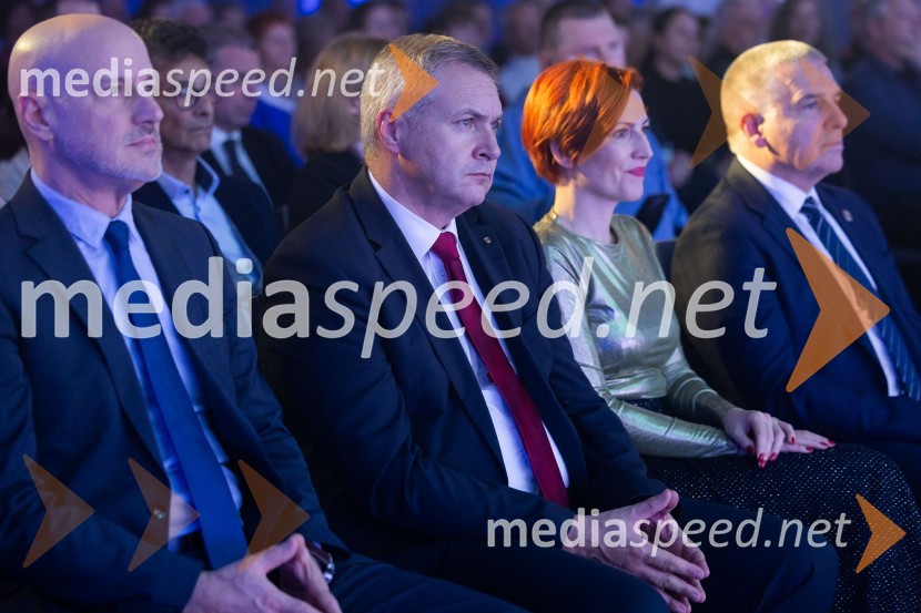 mag. Dejan  Židan, državni sekretar na Ministrstvu za gospodarstvo, turizem in šport; dr. Asta Vrečko, ministrica za kulturoParašportnik leta 2024