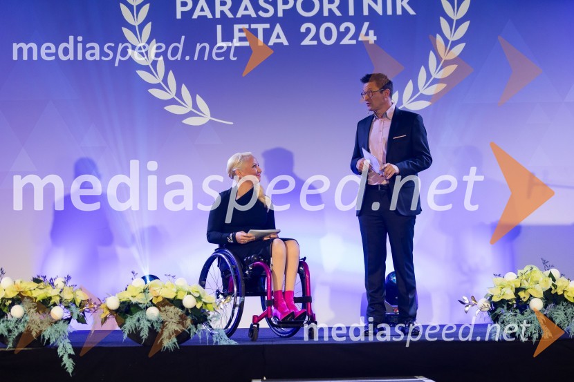   Mateja Pintar Pustovrh, slovenska paranamiznoteniška igralka;  Saša  Jerković, novinarParašportnik leta 2024