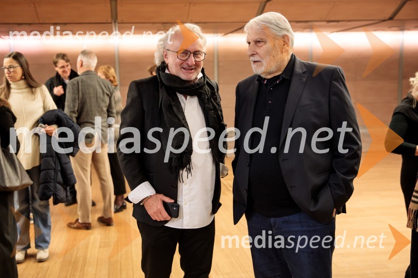  Peter Bratuša, režiser;  Boris Cavazza, igralecBabica gre na jug, svečana premiera digitalizirane klasike in poklon Vinciju Vogueu Anžlovarju