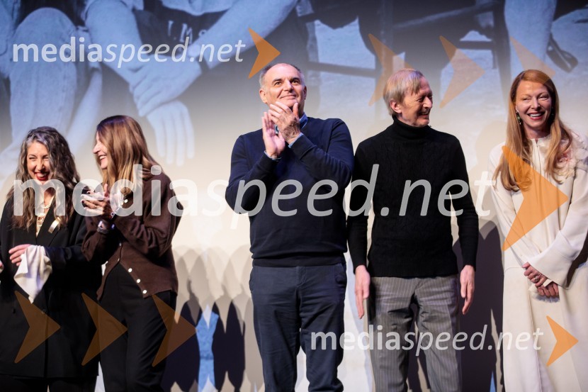  Melinda Rebrek, izvršna producentka LJFW;  Tanja  Škrbič Bigmajer, kostumografinja;  Stanko Kostanjevec, montažer;  Alojz Svete, igralec;  Nataša Matjašec Rošker, igralkaBabica gre na jug, svečana premiera digitalizirane klasike in poklon Vinciju Vogueu Anžlovarju