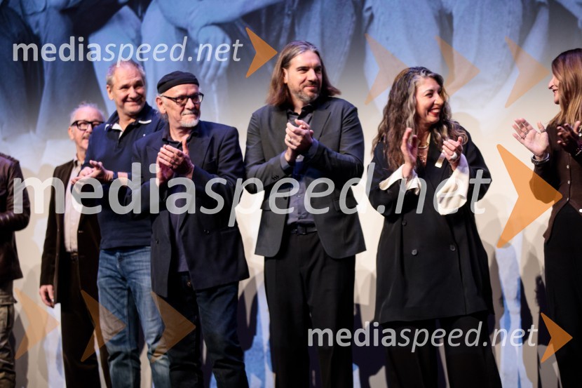  ... ;  ... ;  Teo Rižnar, filmski kolorist in vizualni učinki;  Melinda Rebrek, izvršna producentka LJFWBabica gre na jug, svečana premiera digitalizirane klasike in poklon Vinciju Vogueu Anžlovarju