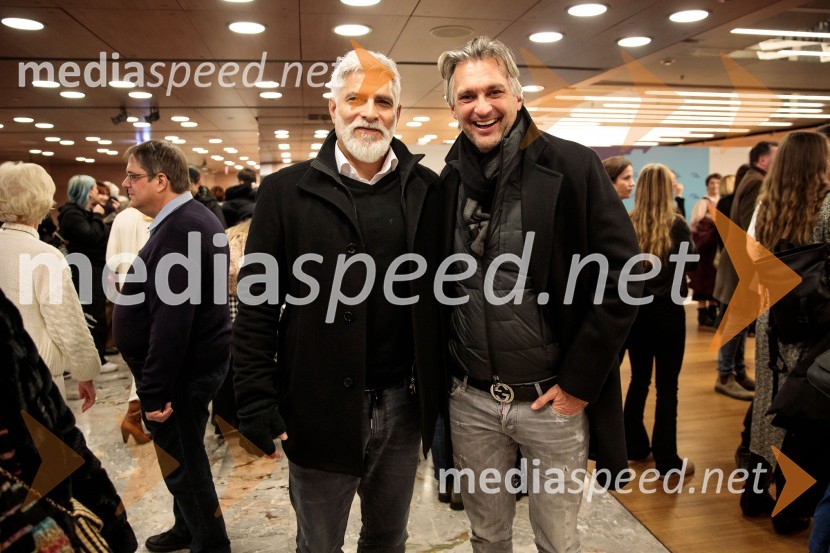  Sebastian Cavazza, dramski in filmski igralec;  Sašo Mali, frizerBabica gre na jug, svečana premiera digitalizirane klasike in poklon Vinciju Vogueu Anžlovarju