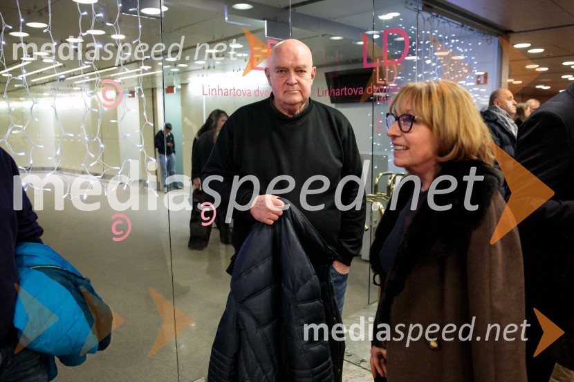  Marko  Derganc, igralec in pisateljBabica gre na jug, svečana premiera digitalizirane klasike in poklon Vinciju Vogueu Anžlovarju