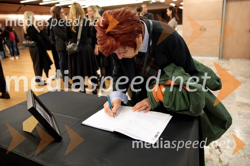  Majda Širca Ravnikar, novinarka, umetnostna zgodovinarka, nekdanja Ministrica za kulturoBabica gre na jug, svečana premiera digitalizirane klasike in poklon Vinciju Vogueu Anžlovarju