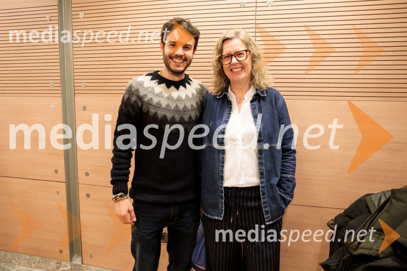  Francesco Borchi, igralec;  ... Babica gre na jug, svečana premiera digitalizirane klasike in poklon Vinciju Vogueu Anžlovarju