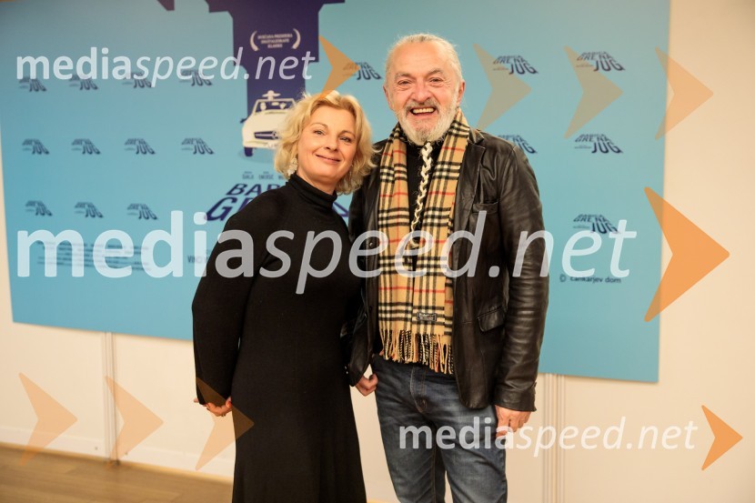  Špela Kravogel, režiserka in dramaturginja;  Milan Gačanovič - Gacho, modni oblikovalec in art direktorBabica gre na jug, svečana premiera digitalizirane klasike in poklon Vinciju Vogueu Anžlovarju