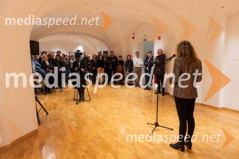  Polona Lovšin, vodja komunikacij, Riko d.o.o.Stanje stvari / State of Affairs, odprtje razstave v Galeriji Miklova hiša