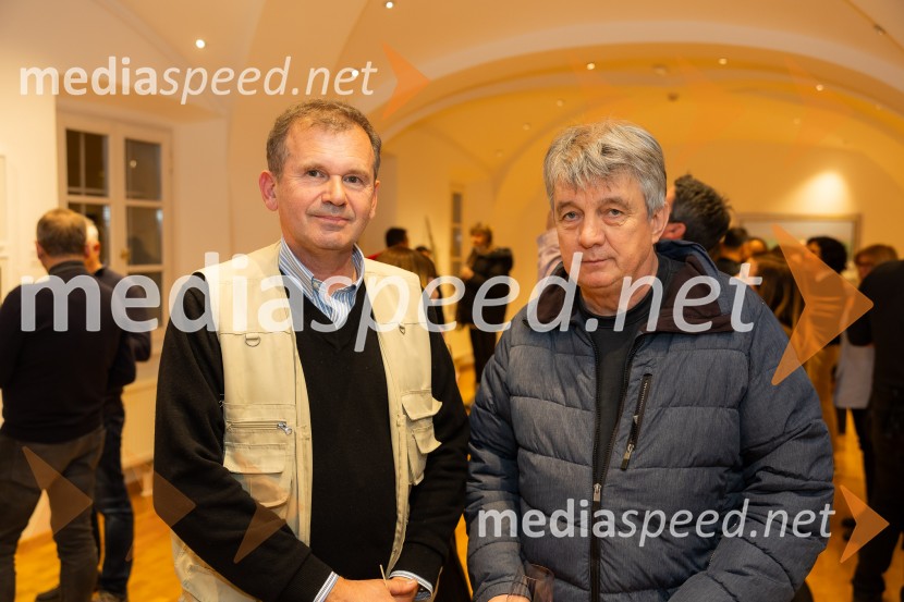  Borut Krajnc, fotograf;  Jožef  ŠkoljčStanje stvari / State of Affairs, odprtje razstave v Galeriji Miklova hiša