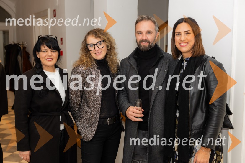  ... ;  Polona Lovšin, vodja komunikacij, Riko d.o.o.;  ... ;  Zala Andrina Razinger, Riko Ribnica, asistentka v PRStanje stvari / State of Affairs, odprtje razstave v Galeriji Miklova hiša