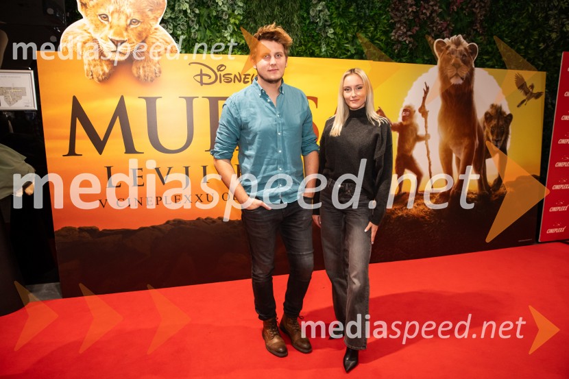  Til Čeh, pevec;  Aneja KrajncMufasa: Levji kralj, premiera v Cineplexx Ljubljana