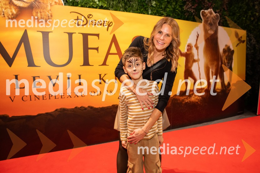  Inaj Jugovic;  Teja  Jugovic, spletna vplivnica, Cool mamacitaMufasa: Levji kralj, premiera v Cineplexx Ljubljana