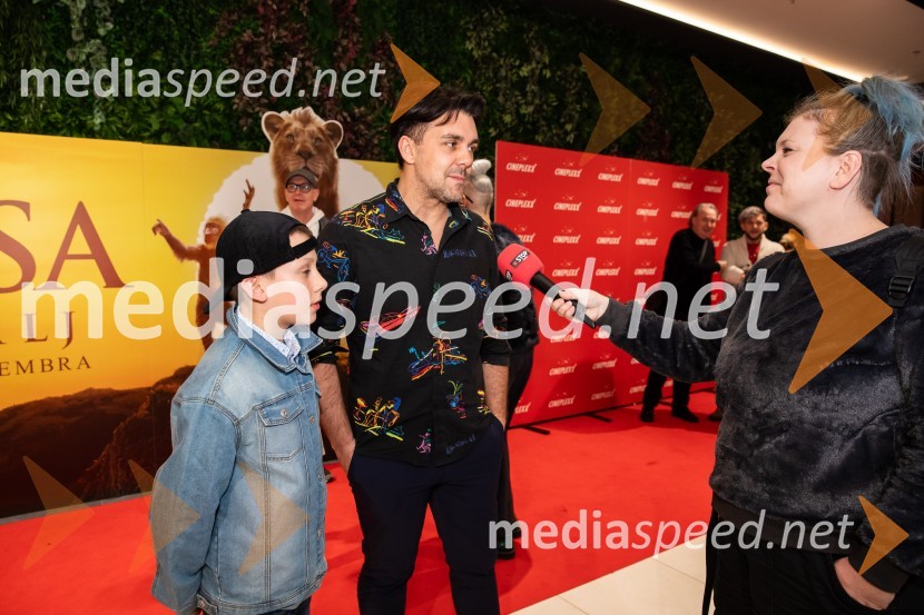  ... ;  Aleš Vovk - Raay, glasbenik, duo Maraaya;  Tanja Divac, novinarkaMufasa: Levji kralj, premiera v Cineplexx Ljubljana