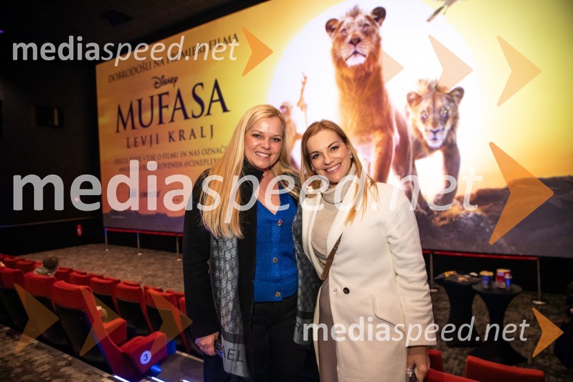  Špela Močnik, TV voditeljica;  ... Mufasa: Levji kralj, premiera v Cineplexx Ljubljana