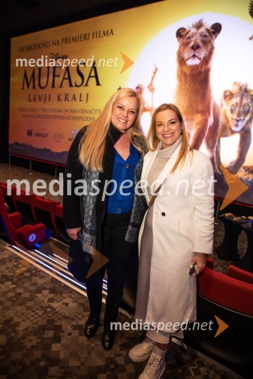  Špela Močnik, TV voditeljica;  ... Mufasa: Levji kralj, premiera v Cineplexx Ljubljana