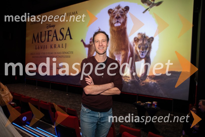  Klemen Slakonja, igralec, komik in TV voditeljMufasa: Levji kralj, premiera v Cineplexx Ljubljana
