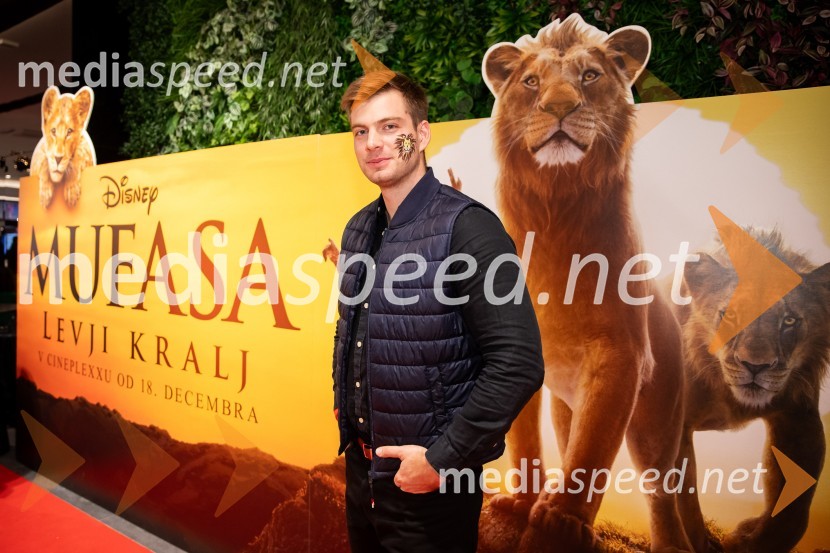   Blaž Kričej Režek, Sanjski moški 2022Mufasa: Levji kralj, premiera v Cineplexx Ljubljana