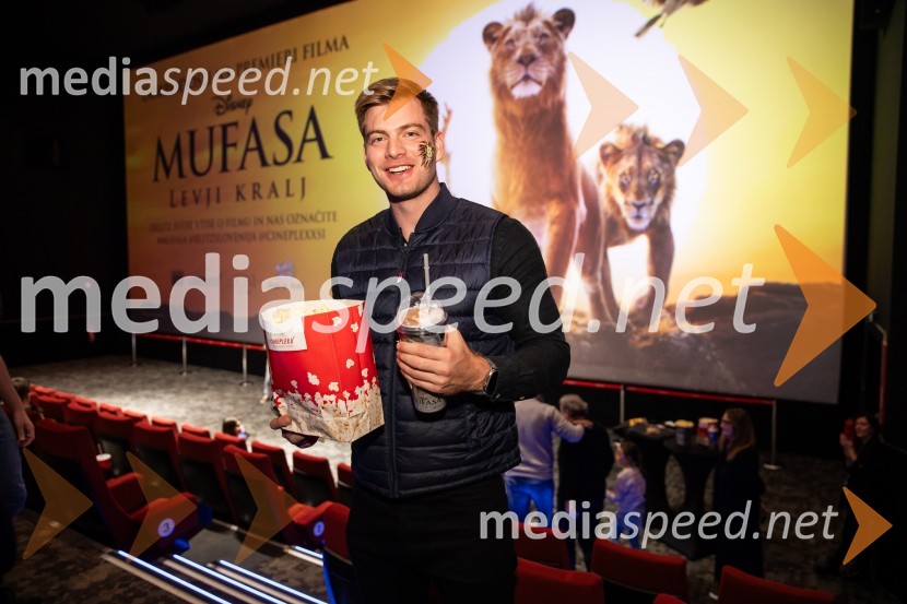   Blaž Kričej Režek, Sanjski moški 2022Mufasa: Levji kralj, premiera v Cineplexx Ljubljana
