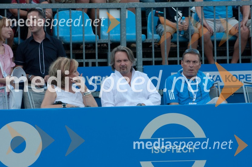 …, Veso Matijaš, direktor turnirja Rijeka Open, in …Slovenian open 2009, finale