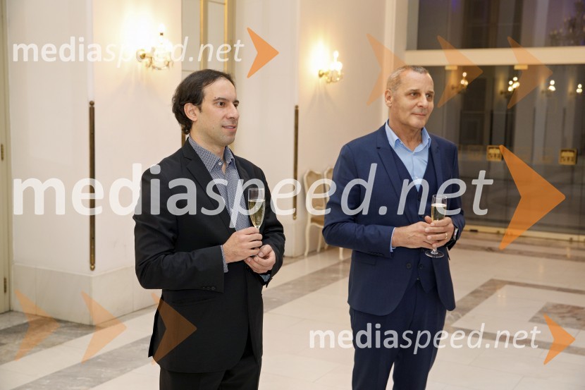  Simon Krečič, umetniški direktor Opere SNG Maribor;  Danilo Rošker, direktor SNG MariborBožično-novoletni koncert Simfoničega orkestra SNG Maribor