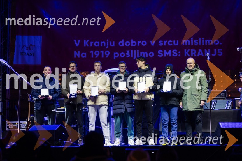 Sprejem športnikov Kranja in podelitev priznanj