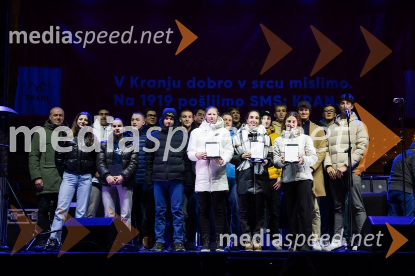 Sprejem športnikov Kranja in podelitev priznanj