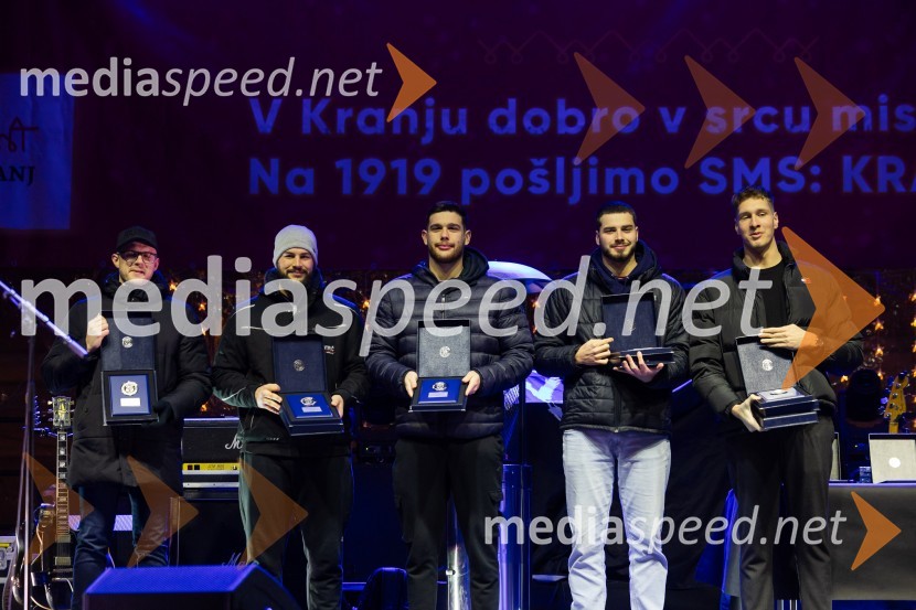 Sprejem športnikov Kranja in podelitev priznanj