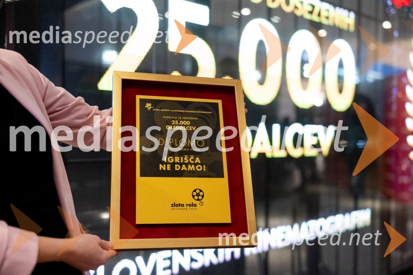 Podelitev Zlate role filmu Igrišča ne damo