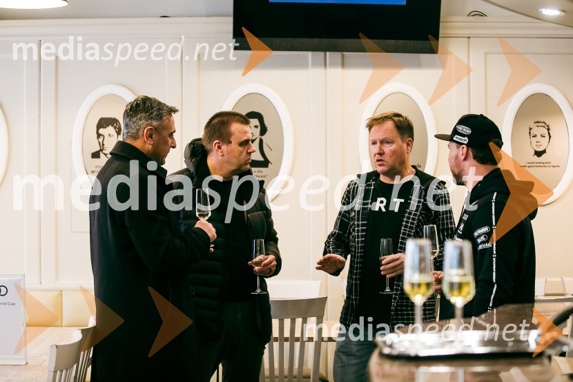  Aleksander  Vrtač, direktor, Avtohiša Vrtač Kranj;  ... ;  Samo Pagon, vodja marketinga znamke Audi pri podjetju Porsche Slovenija d.o.o.;  Miha Hrobat, alpski smučar“Pred 2025 druženje” z Miho Hrobatom ob zaključku leta in uvodu v novo sezono