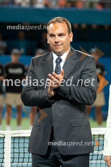 Andrej Bizjak, direktor Banka Koper SloveniaSlovenian open 2009, finale