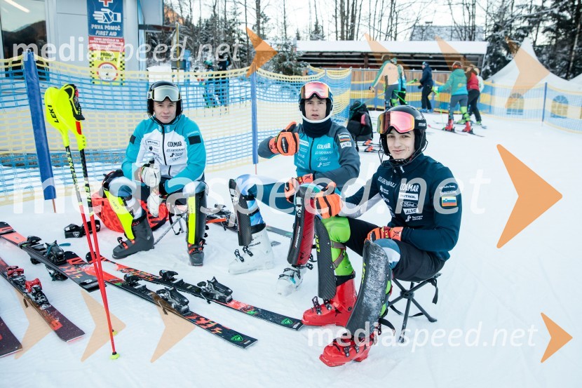 Novinarska konferenca OK Kranjska Gora ob robu FIS snežne kontrole