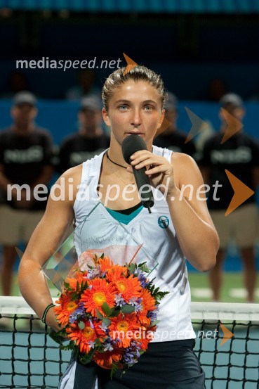 Sara Errani, teniška igralkaSlovenian open 2009, finale