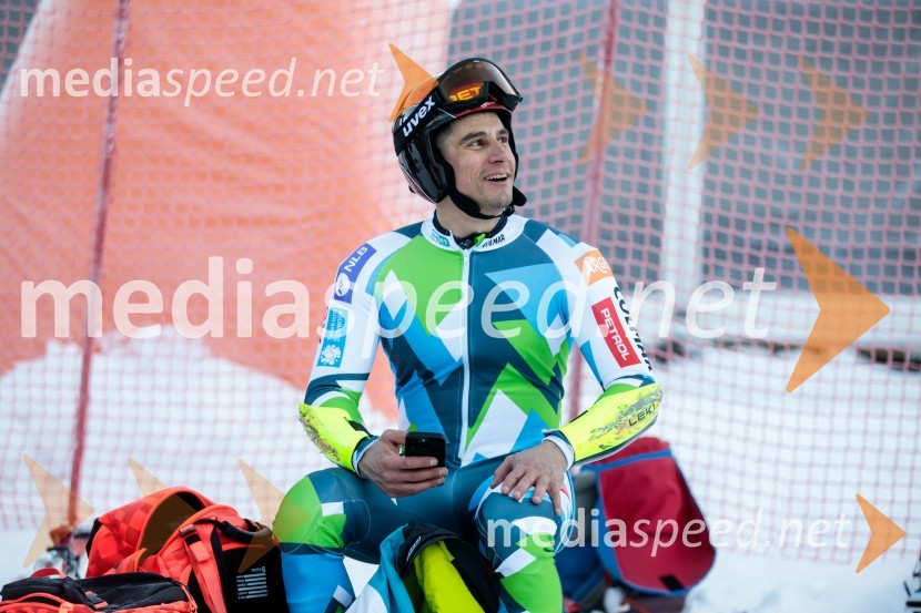  Žan Kranjec, smučarNovinarska konferenca OK Kranjska Gora ob robu FIS snežne kontrole