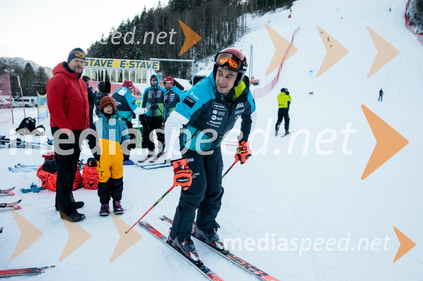  Žan Kranjec, smučarNovinarska konferenca OK Kranjska Gora ob robu FIS snežne kontrole
