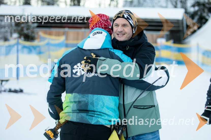  Tomi Trbovc, PR, Smučarska zveza SlovenijeNovinarska konferenca OK Kranjska Gora ob robu FIS snežne kontrole