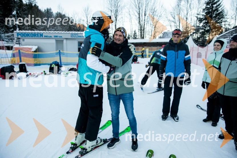  ... ;  Tomi Trbovc, PR, Smučarska zveza SlovenijeNovinarska konferenca OK Kranjska Gora ob robu FIS snežne kontrole