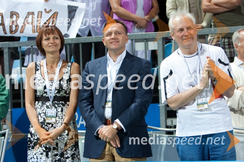 Natalija Klišenko, Ruska ambasada, Mihail Valentinovič Vanin, ruski veleposlanik in ...Slovenian open 2009, finale