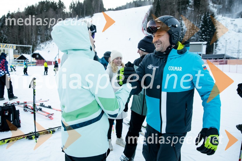  Tomaž Šušteršič, generalni sekretar organizacijskega komiteja PlanicaNovinarska konferenca OK Kranjska Gora ob robu FIS snežne kontrole