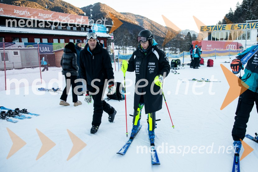 Novinarska konferenca OK Kranjska Gora ob robu FIS snežne kontrole