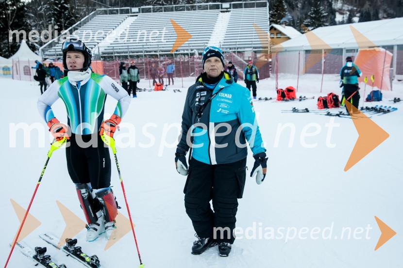 Novinarska konferenca OK Kranjska Gora ob robu FIS snežne kontrole