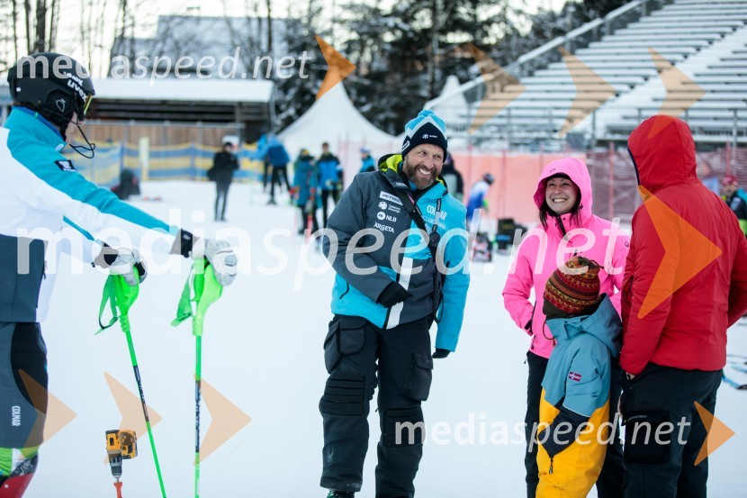 Novinarska konferenca OK Kranjska Gora ob robu FIS snežne kontrole