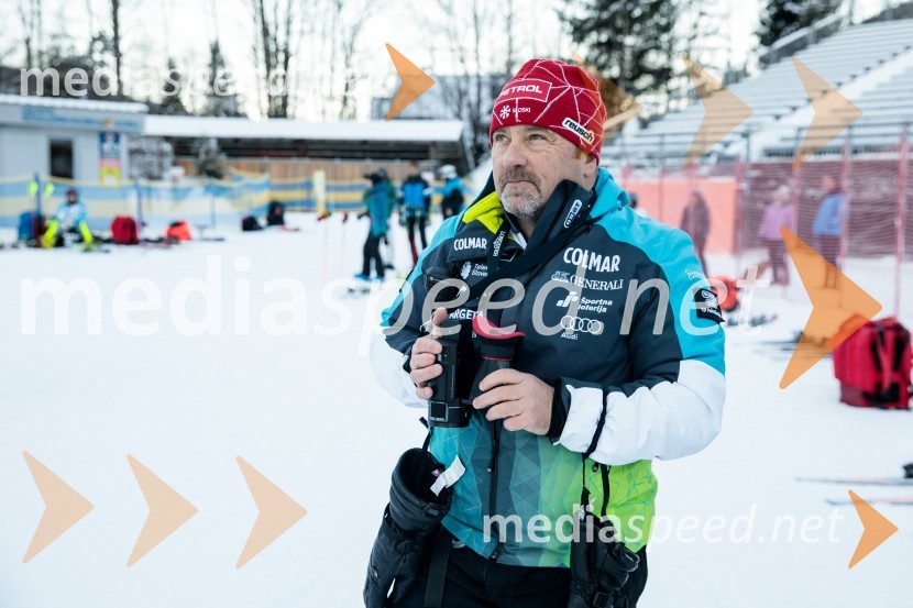 Novinarska konferenca OK Kranjska Gora ob robu FIS snežne kontrole