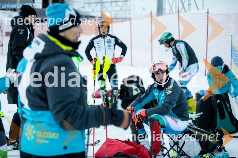 Novinarska konferenca OK Kranjska Gora ob robu FIS snežne kontrole